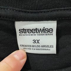 STREETWISE All Hustle T-Shirt Men’s 3X, 5X Tee Black Urban Streetwear Hip Hop