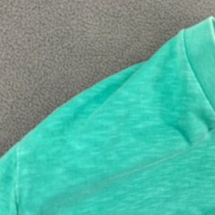 American Eagle Outfitters T Shirt Mens Large Aqua Embroidered Logo Athletic Fit
