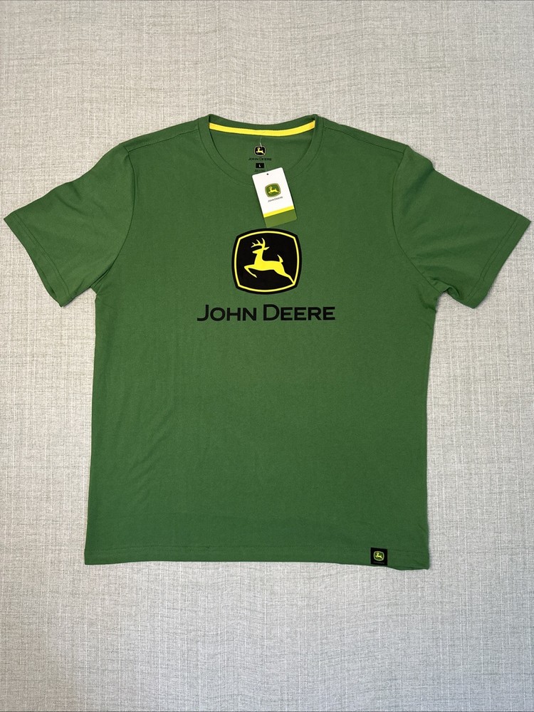 John Deere Green Short Sleeve T-Shirt Men’s Large Brand New With Tags