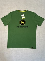 John Deere Green Short Sleeve T-Shirt Men’s Large Brand New With Tags
