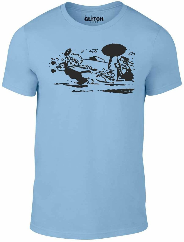 Krazy Kat T-Shirt – Inspired by Pulp Fiction Funny t shirt Cat fashion joke