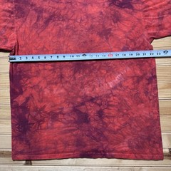Vintage 1997 Native American Eagle Wolf Creek Indian Village Tie Dye Shirt Large