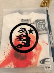 Hellstar White Logo Graphic Print Crew Neck Short Sleeve T-Shirt Men’s M/L