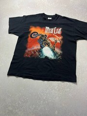 DDP Vintage 1996 Meat Loaf Rock And Roll World Tour Band Concert Tour Tee Rare