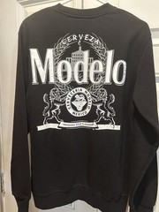 Officially Licensed Modelo Classic Casual Sweatshirt Men’s Small