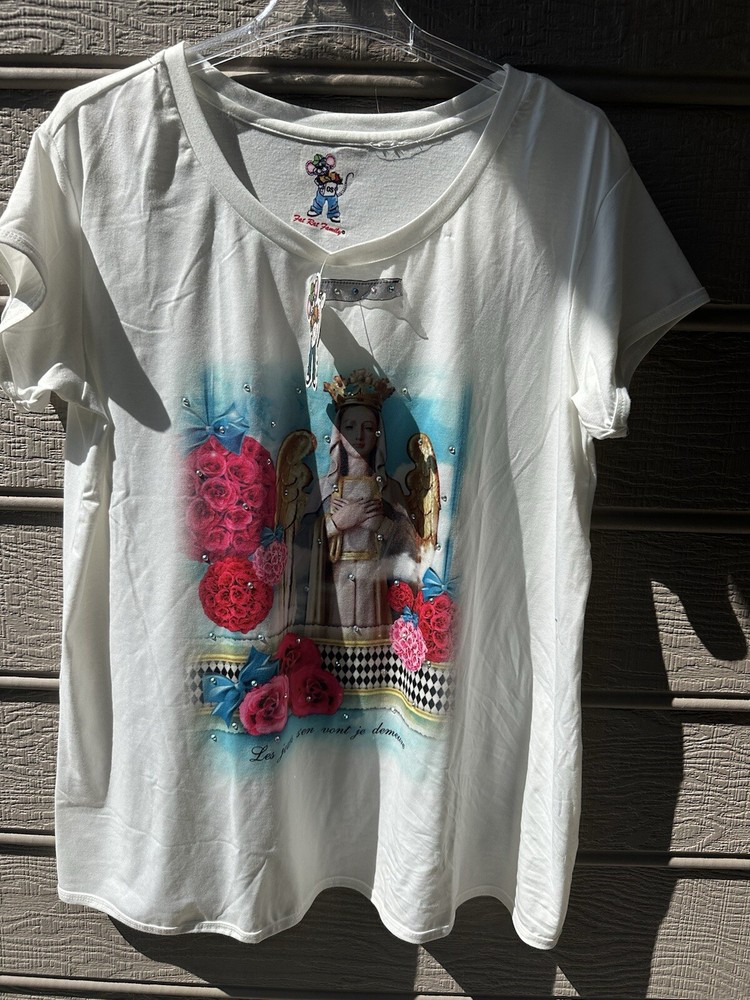 Men Or Women Fat Tat Family New White TShirt Sizes S/M