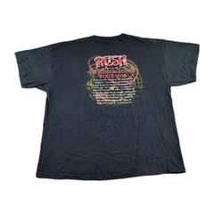 Rush Band Shirt Mens 2XL XXL Time Machine Tour 2010 Rock Concert Tee Adult A15