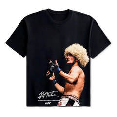 Khabib Shirt MMA Fighter Vintage Graphic Tee Combat Sports Fan Gift