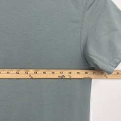 BYLT Premium Basics Signature Tee Mens Large Sage Green Curved Hem T-Shirt