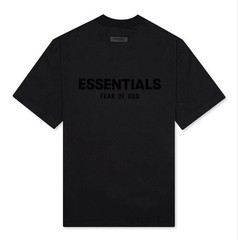 Fear Of God Essentials Short Sleeve Tee- Stretch Limo (Size L)