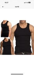 6 Pieces Black 3xL A Shirt/ Tang Top Special Last Of Inventory Best Quality