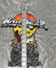 Vintage Hard Rock Cafe San Diego Evolution of Rock Shirt Mens XL Gray Deadstock