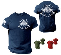American Patriotic USA American Pride T-Shirt Military Veteran 2nd Amendment