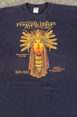 Prescott Indian Art Market T Shirt 2012 Blue “Many Medicines” Men’s XL