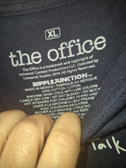 Ripple Junction The Office Kelly Kapoor’s Guide to Trash Talk Navy Blue Shirt XL