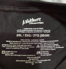 NIGHTMARE ON ELM STREET FREDDY KRUGER AND BEETLEJUICE MENS T-SHIRT XXL LOT OF 2