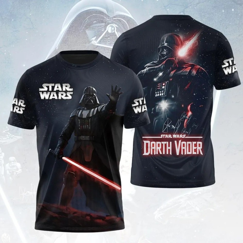 Star Wars Darth Vader T-shirt Size XS-6XL All Over Print 3D Apparel