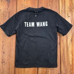 Team Wang Design Black Graphic T-Shirt Official Member Streetwear Size 2