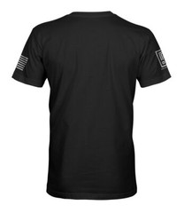 Thin Blue Line American Spartan USA Flag Patriotic Police T-Shirt