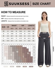 Women Casual Palazzo Pants with Pockets 2025 High Waisted Lounge Wide Leg Pan…
