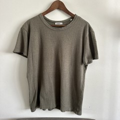 Buck Mason Men’s M 55% Yuma Hemp Blend Short Sleeve T-Shirt Olive