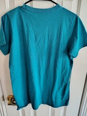 MEN’S PATAGONIA MEDIUM TURQUOISE T-SHIR IN EXCELLENT CONDITION