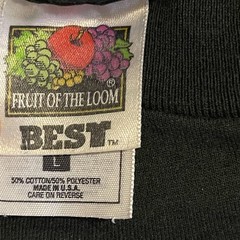 Vintage Shirt Men Large Black Streetwear Workout Crew Neck USA Made Casual Tee