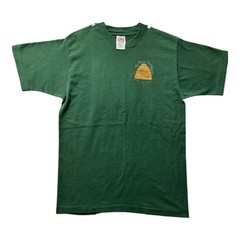 Vintage Beehive Clothing Our Pioneer Heritage Fall Fun Fest Green T-Shirt Size M