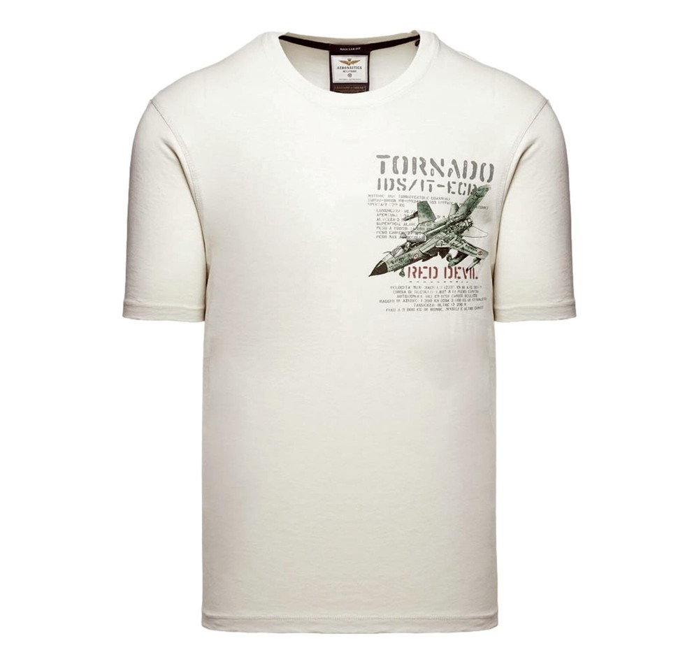 Air Force Men’s Cotton T Shirt TS2537UJ00727 Color White