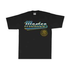 Streetwise MEX Script T-Shirt Mexico (Black) Men’s Tee