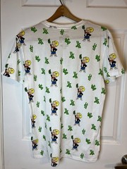 Richie Rich Money Logo Graphic T-Shirt Size Dollar Sign Green Cartoon – Medium