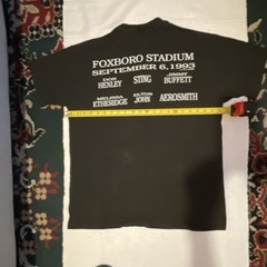 Giant Vintage Double-Sided Walden Woods Concerts Tee Black 1993 Foxboro