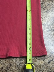 Vintage Men’s Black V Neck Tank Top Red Tank Top Large International Male