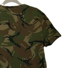 Polo Ralph Lauren Mens Camo Pocket T-Shirt Custom Slim Fit Green Brown Large