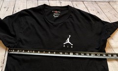 Jordan Tshirt Mens Medium Black Jumpman Air Logo Short Sleeve Standard Fit