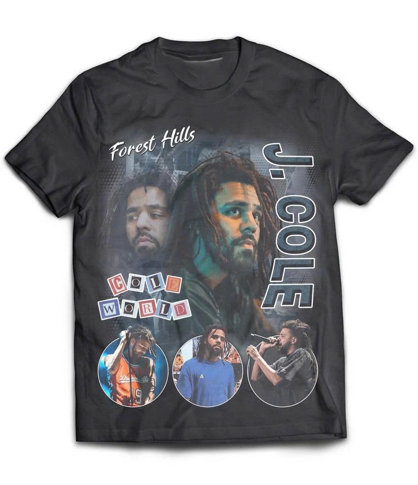 Vintage Shirt J Cole Rapper , Jay Cole World T-Shirt
