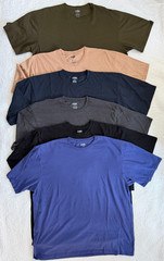 Lot 6 CSG Men’s Blue Basic Short Sleeve Crew T-shirt Size 3XL