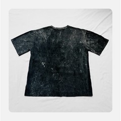 Bacon Streetwear Grunge Acid Wash Casual Fashion Forward T-shirt Dark Gray L NWT