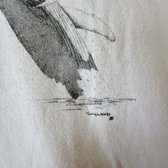 Vtg Wyland Whales Laguna Beach Shirt XL Whale Art Nature Beach Surf Grunge 90s