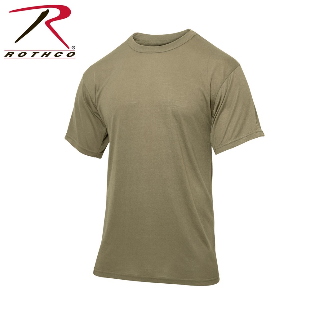 Rothco Moisture Wicking T-Shirt – AR 670-1 Coyote Brown