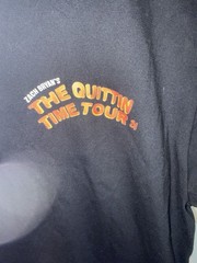 Zach Bryan Quittin Time Tour 2024 Shirt Medium Mens Country Music Merch
