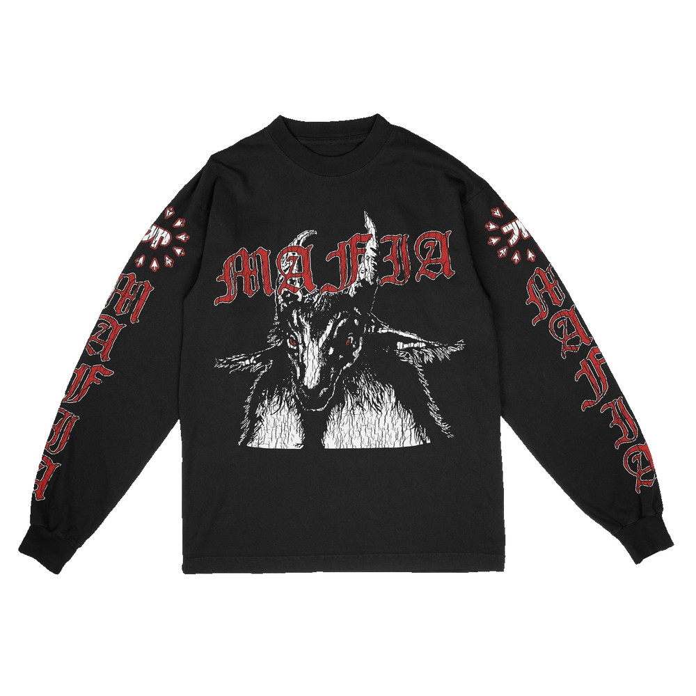 JPEGMAFIA Tour Mafia Goat Longsleeve Tee Size Large New