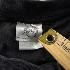 Demon Slayer Kimetsu No Yaiba Unisex Size XL Max Limited H-Pattern Black