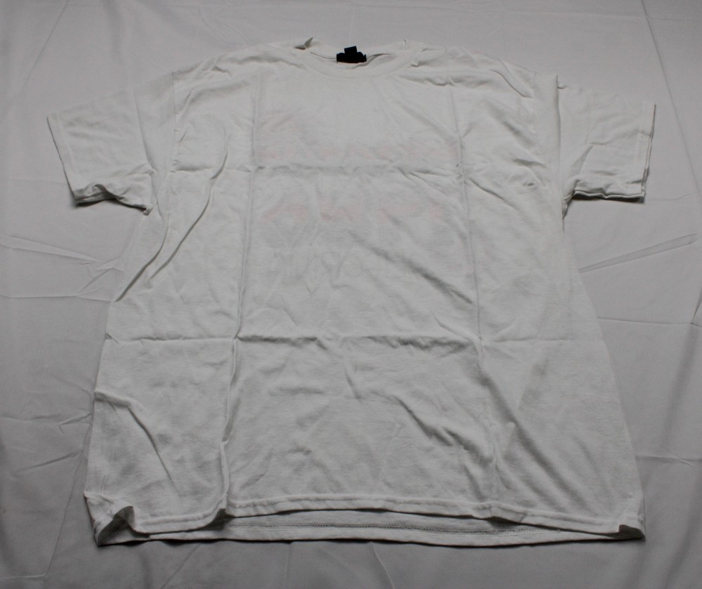 New Look Men’s Paradise Short Sleeve Crew Neck T-Shirt JM3 White Large NWT