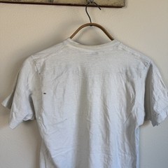 1980s BVD Cotton Thin White T-Shirt Medium