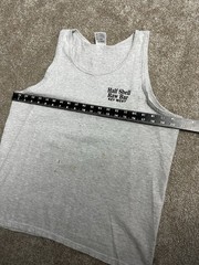 Vintage Eat It Raw Tank Top | 1990s Half Shell Raw Bar Key West Florida Anvil L