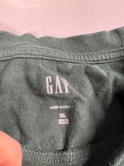 Set of 5 – GAP Mens Crewneck Long Sleeve Shirts – XL – Blue x2, Green, Black x2