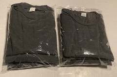 (6 Pieces)Men’s T Shirt Size XL Heavy Weight Ring spun 100%Cotton,Charcoal Gray.