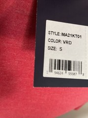 PETER MILLAR NEW MEN’S RED T-SHIRT SIZE S