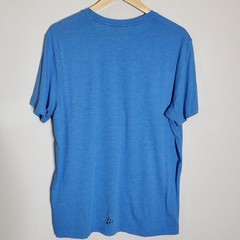 Craft Men’s Blue Spartan Logo helmet Tshirt Size XL Great Condition